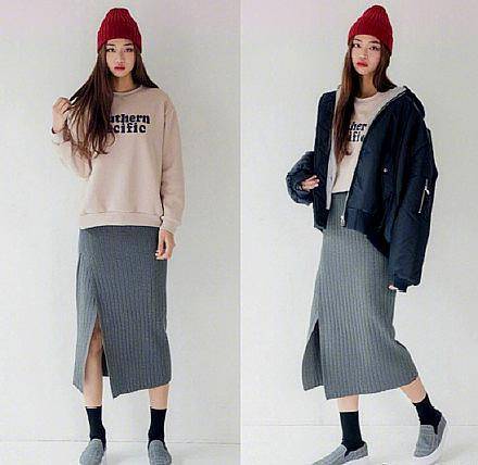 高个子|高个儿有任性的资本，上衣+烟管裤又飒又美，衬衣+半裙优雅知性