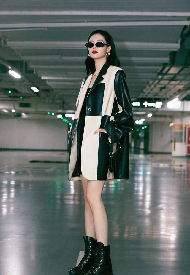 黑色|钟楚曦才是靠“衣品”出圈的大佬！复古港风拿捏在手，同性都着迷