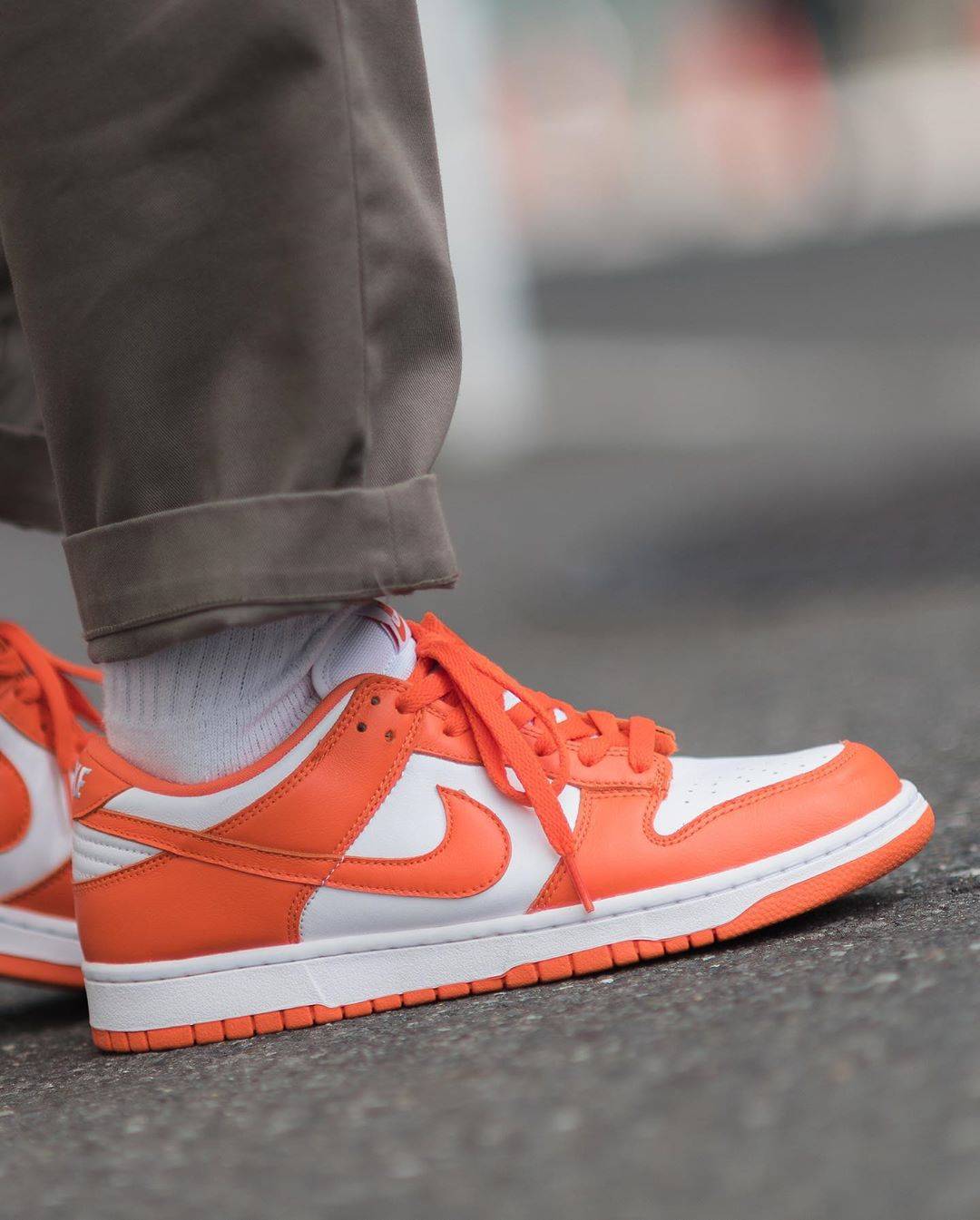 Orange|「金钩雪城」Dunk Low 上脚曝光！传闻即将登场！