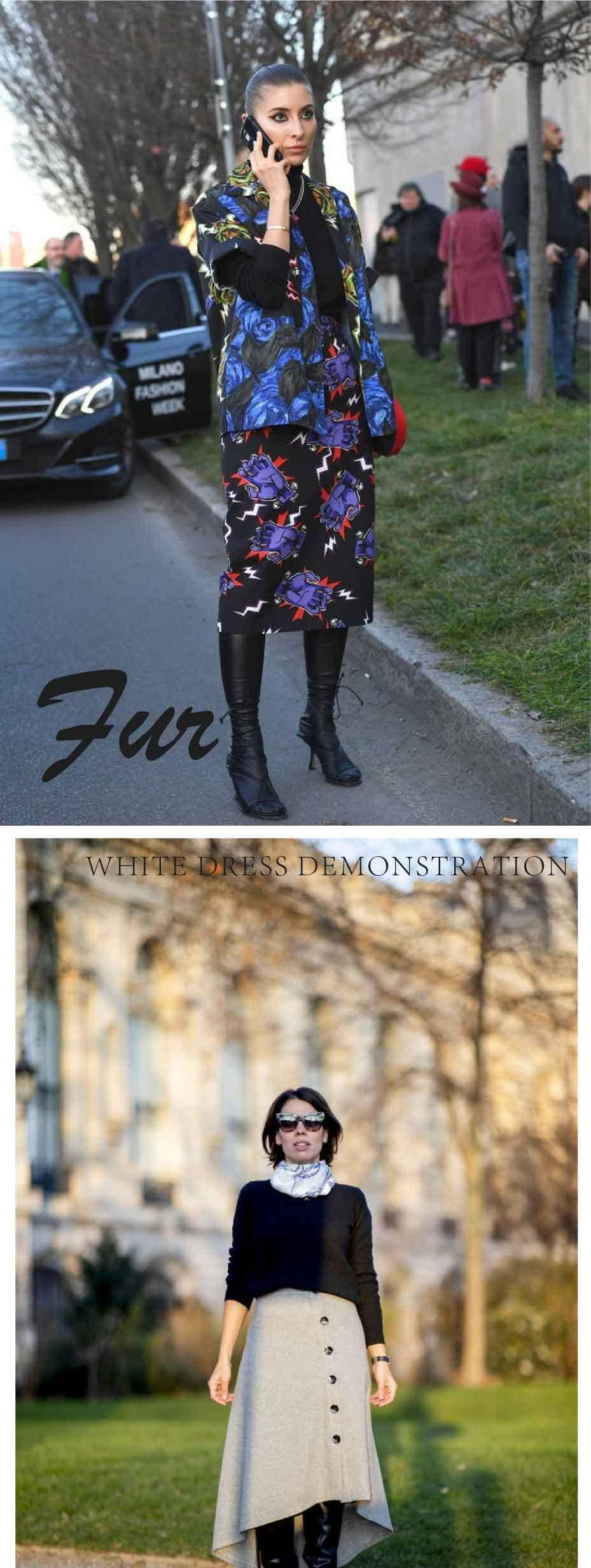 服装|优雅精致的女人,冬季不会拒绝长裙,过年这么穿美丽不冻人