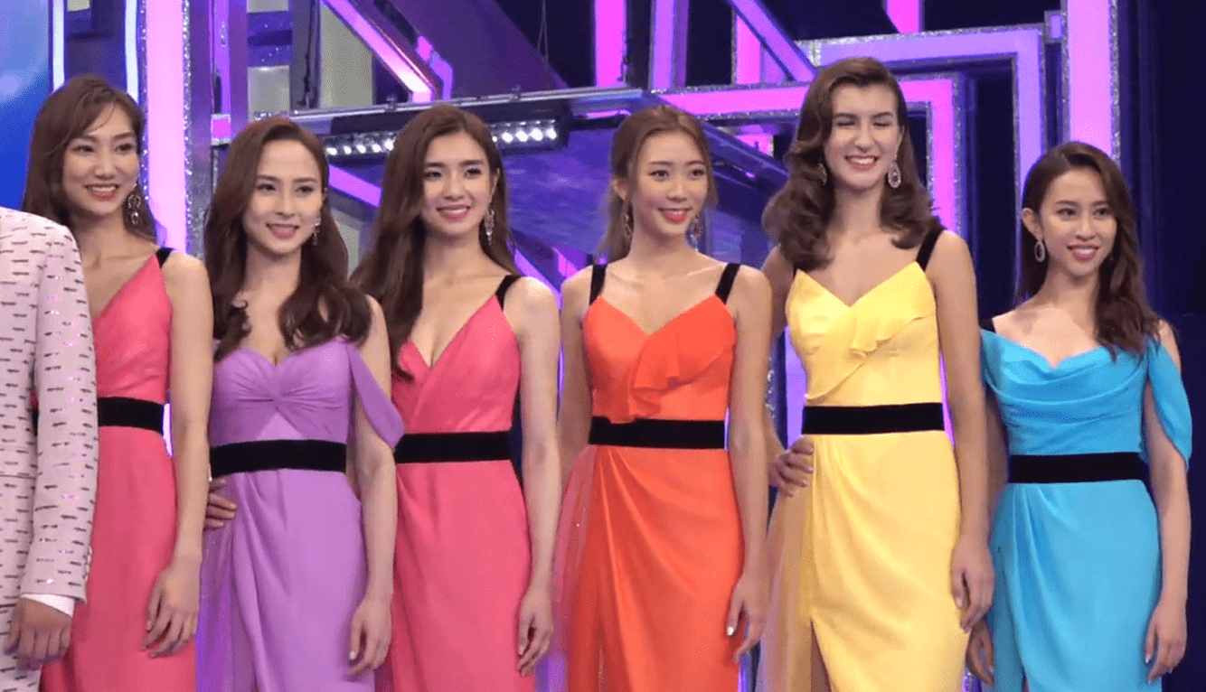 原创2021港姐选举12强出炉关礼杰26岁女儿晋级父女同台演出很温馨