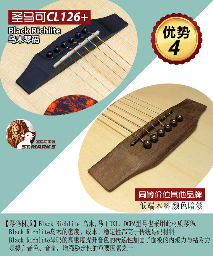 刘至|吉他教学《时光背面的我》刘至佳·韩瞳 ·圣马可CL126吉他·讲解·示范·音色试听