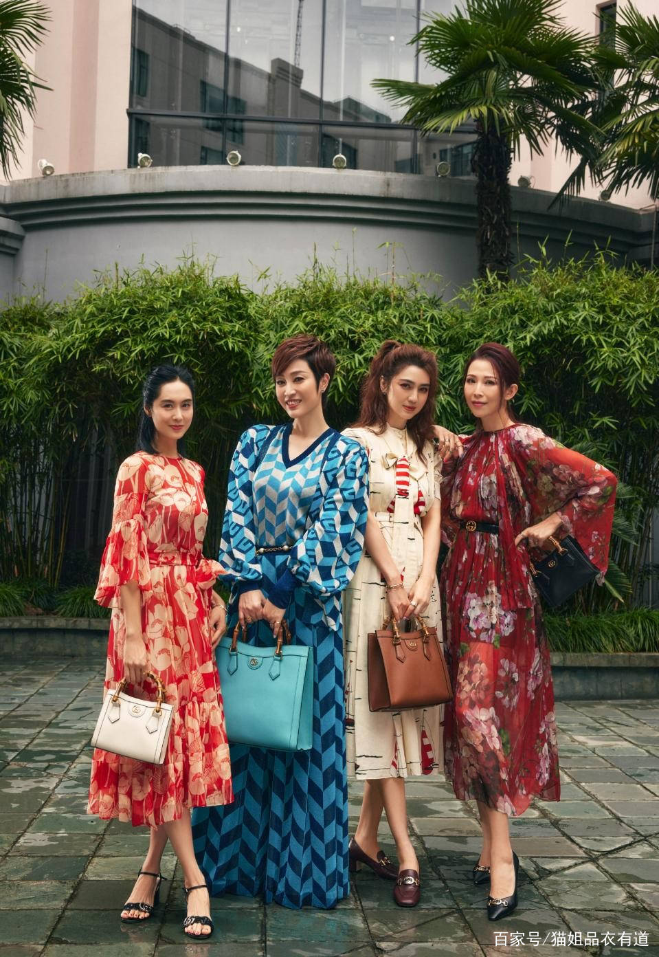 洪欣|“港普F4”同框比美,49岁洪欣扎双马尾真减龄,不站C位也抢镜