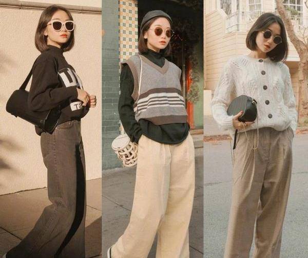 Vivid|小个子亚裔博主靠穿搭成赢家，开春复古休闲风可盐可甜，太会穿了