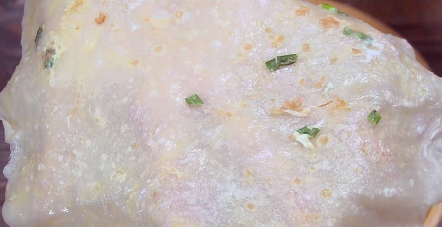 因为|鸡蛋饼又有新做法!1分钟烙熟2张,张张软嫩薄如纸,全家都爱吃