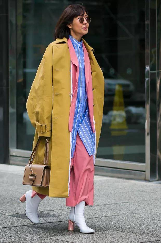 廓形|女人身材再好颜值再高，穿大衣也要避开这三点，否则显胖又没气质