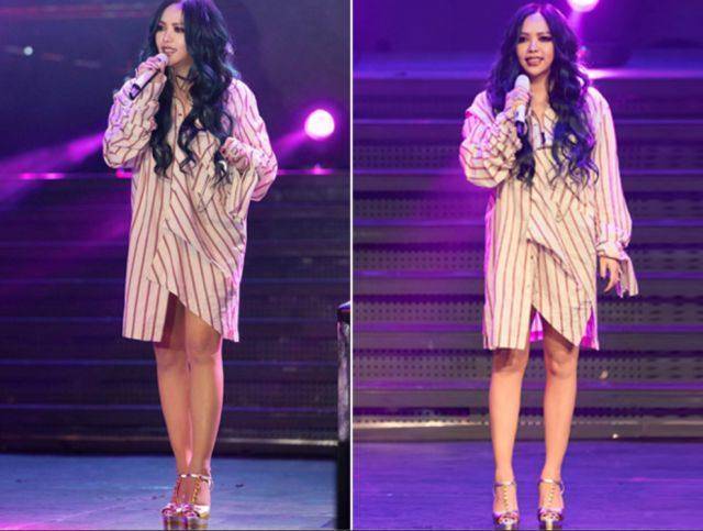 身材|张惠妹为显瘦真拼，脚踩20cm高跟穿出细长腿，“下衣失踪”真惹眼？