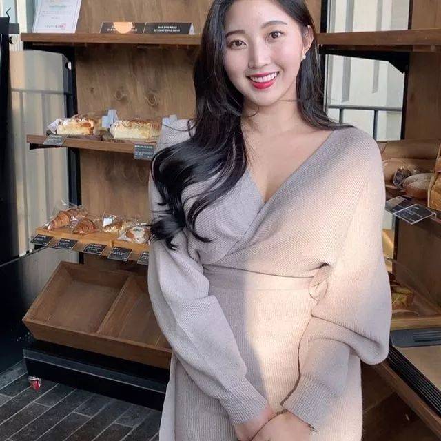 韩国微胖女网红,女儿味十足,谁说健身就得要减肥?_身材