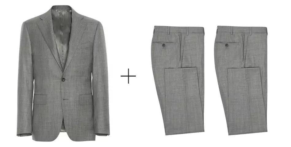 职场|职场西服,为什么标配都是两条西裤?