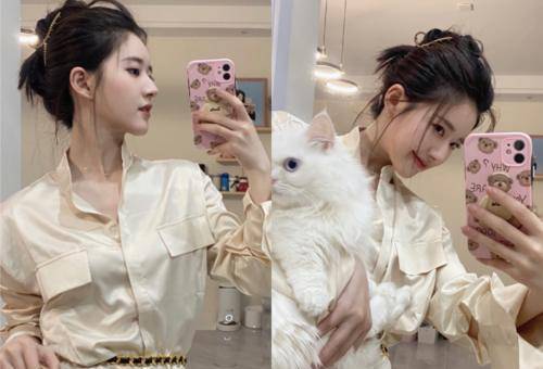 黑色|想要穿出减龄甜美风?跟着赵露思学穿搭,不同风格轻松get