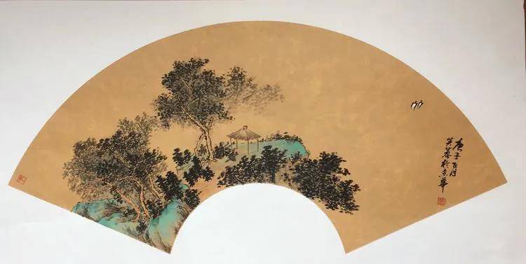 简臻致雅云拂青山著名书画艺术评论家史峰对刘芙蓉作品的评价