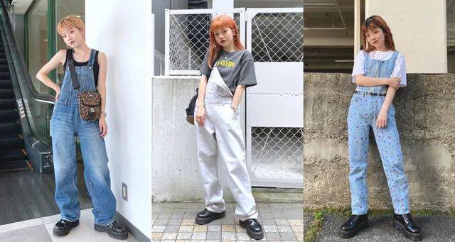 喇叭裤|帅气中又带点甜，女生夏季马丁鞋4种穿搭提案推荐