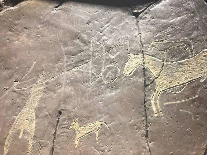 原创岩画贺兰山之魂