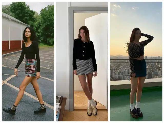 袜子|乐福鞋有新搭法啦！快来时髦告别老寒腿