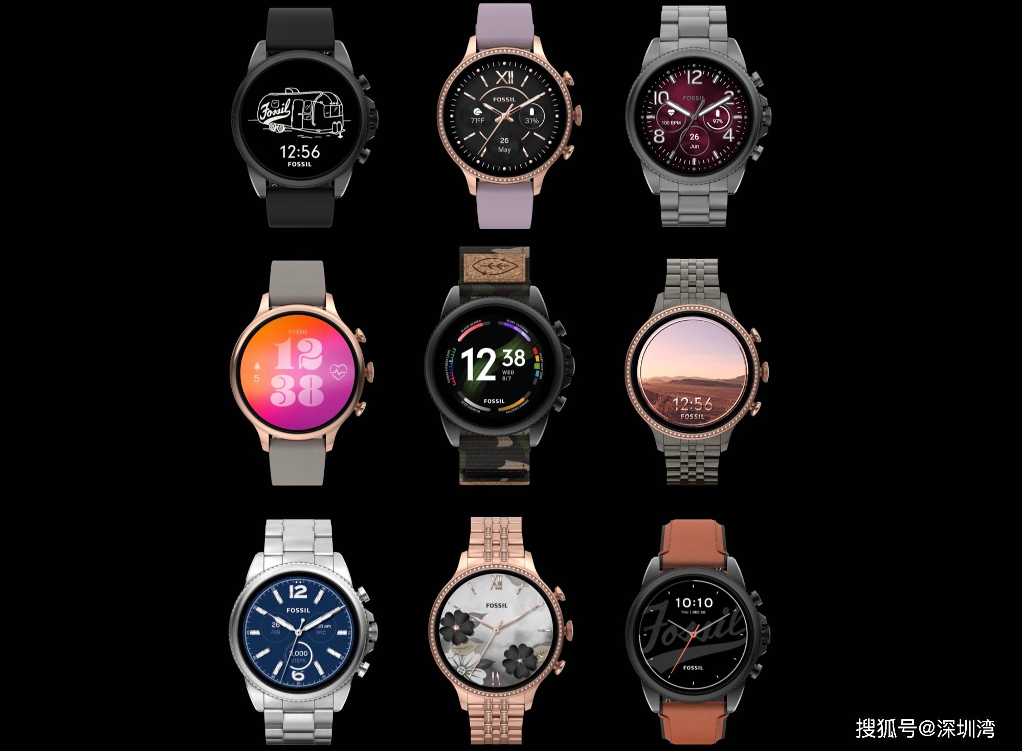 手表|首款高通4100+芯片的智能手表Fossil Gen 6来了，但它暂时还玩不转Wear OS 3