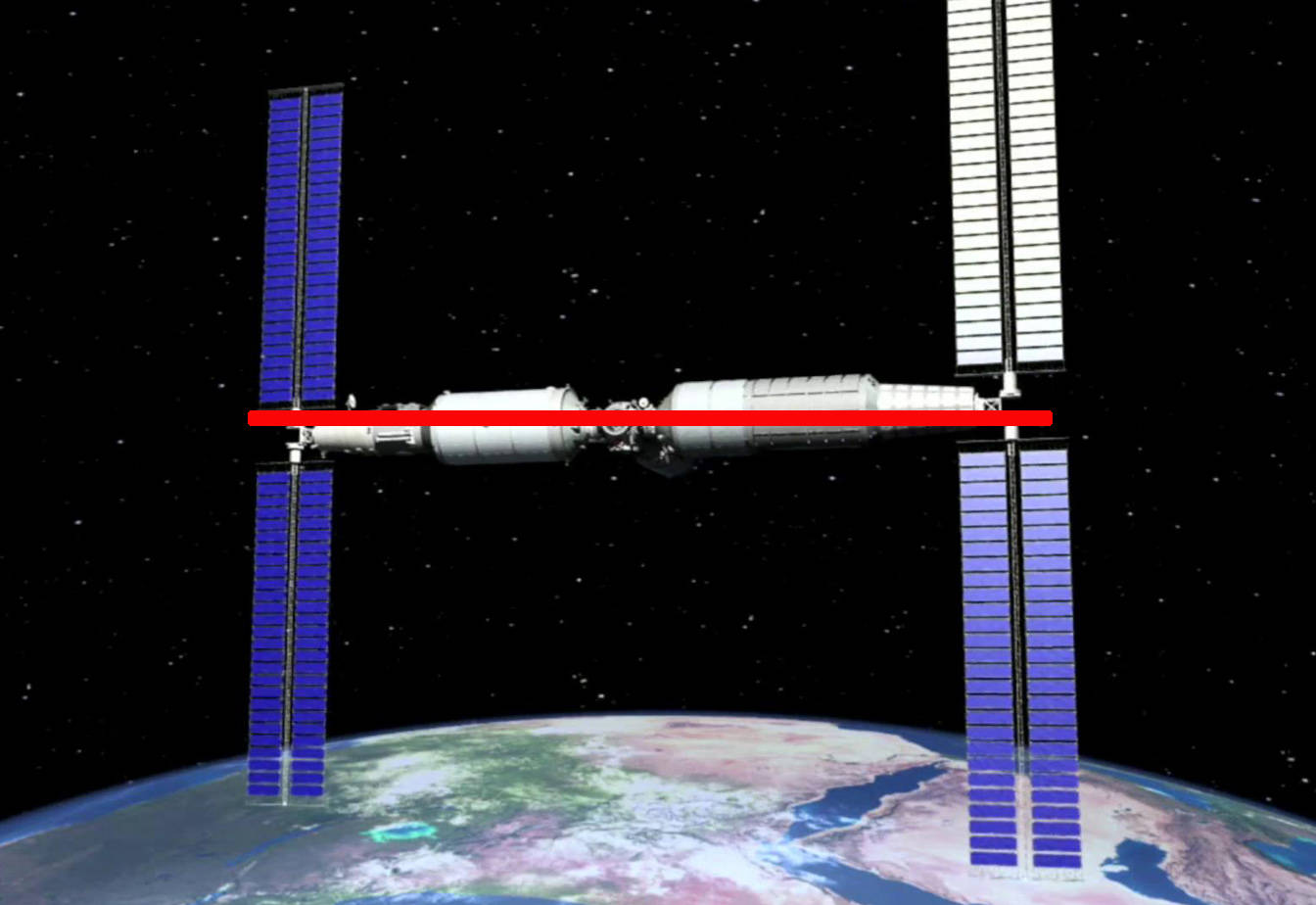 天宫空间站创新的桁架结构