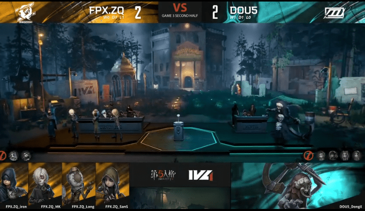 夫人|第五人格2021IVL夏季赛总决赛 DOU5 vs FPX.ZQ 第三局