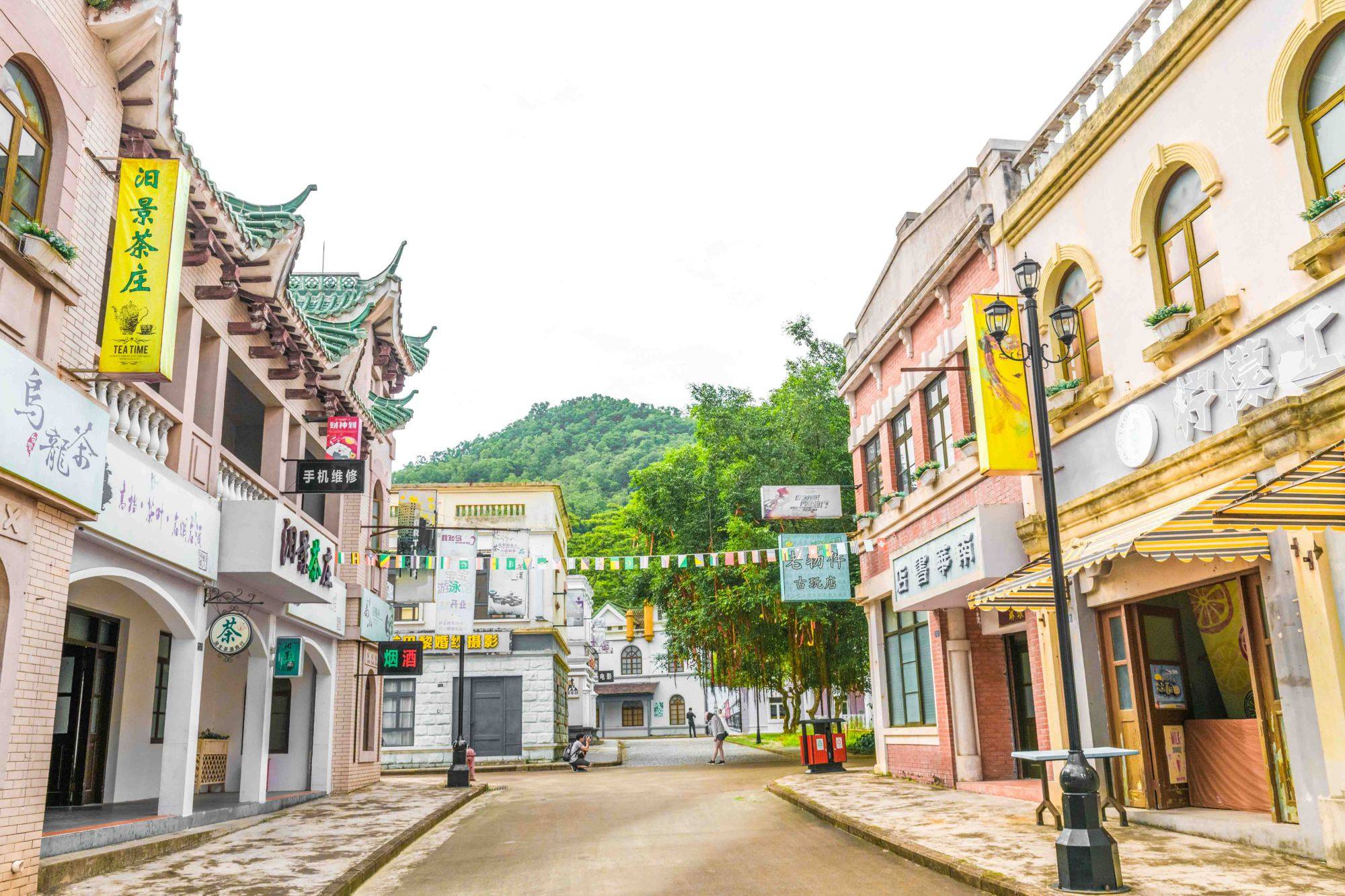 充满异国风情的影视基地四季都能拍照的中山影视城你get了吗