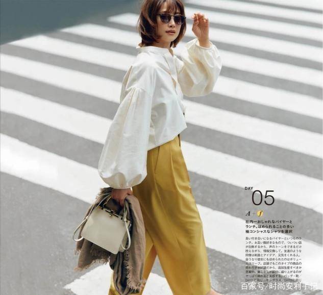 卫衣|今年早秋穿阔腿裤，别搭衬衫了！试试这几种上衣，更时髦更洋气