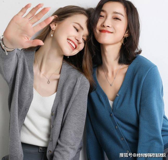 女生|今年“针织开衫”又火起来了，掌握这3个要点，轻松穿出高级感