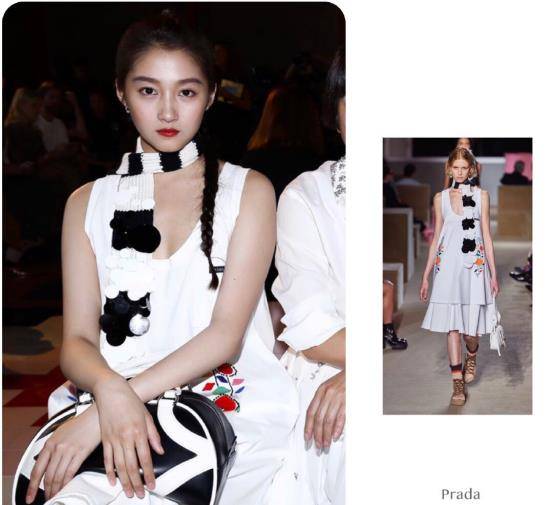 要求|网友要求众筹换造型师？关晓彤造型又翻车，把Prada穿成孕妇装