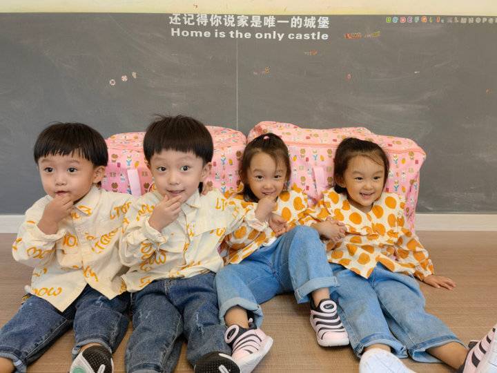 潍坊|萌娃来啦！潍坊四胞胎今天上幼儿园啦！
