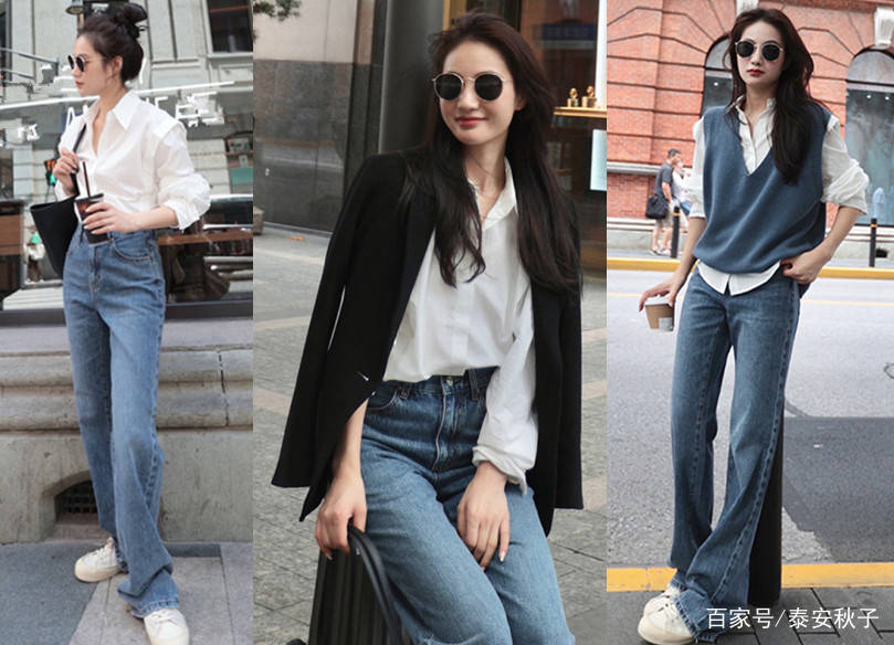 左图|40岁+女人的秋日穿搭：时髦又显高级！