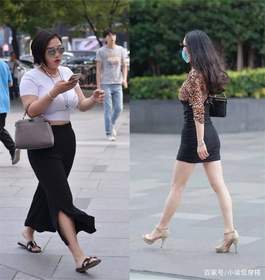 高跟鞋|适合小个子的穿搭，选择紧身还是宽松，好与坏也就在这一念之间！