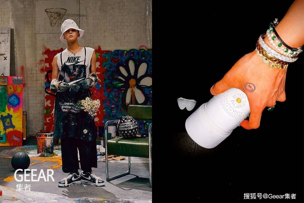Force|细节曝光！权志龙的最新联名款球鞋看点够足