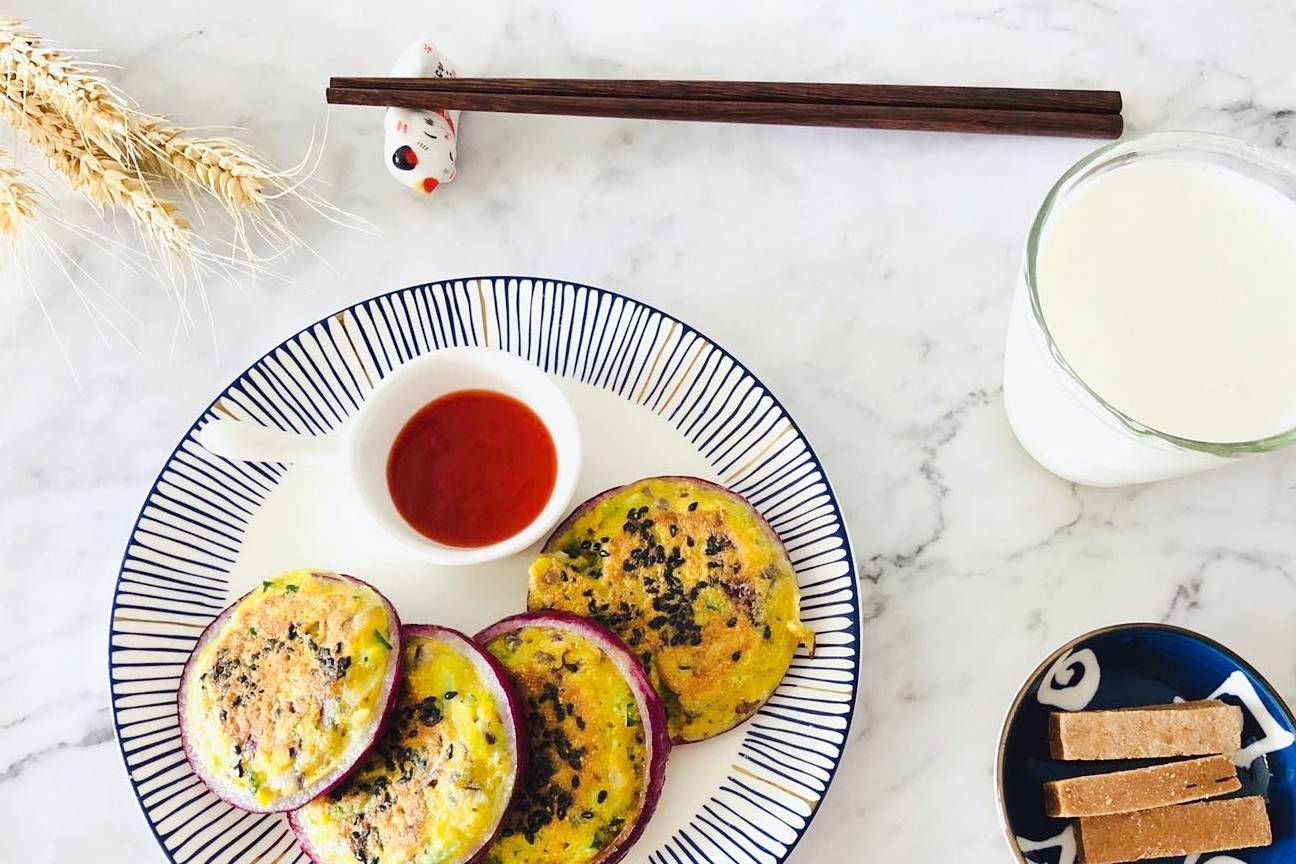 蔬菜|晒晒我家的懒人早餐，只需早起15分钟，简单3步就上桌，低脂好吃