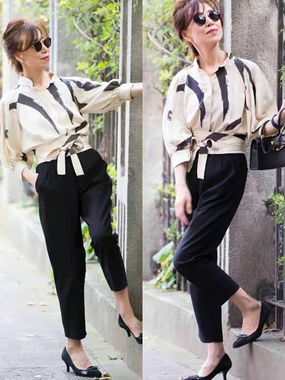 黑色|60岁女人别总穿黑色了，入秋试试这些“高雅配色”，让你更有魅力