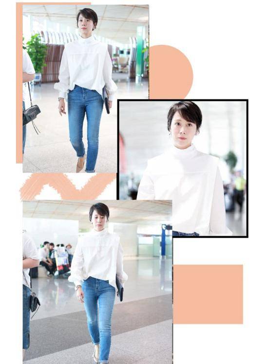 经验|日常出行穿衬衫怎么搭，老戏骨海清有经验，帮你时髦保暖两不误