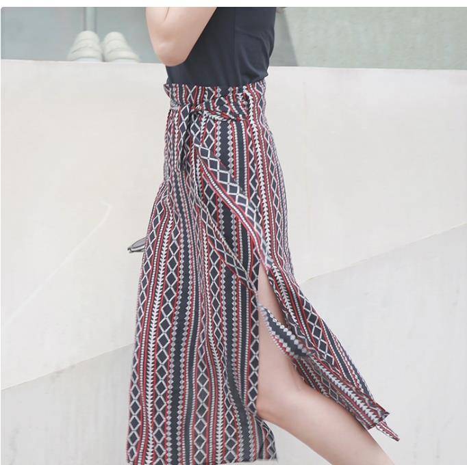 中长|开叉半身裙