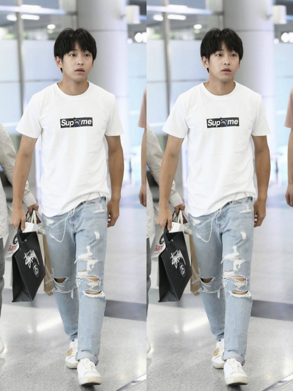 运动服|彭昱畅状态上热搜了，瘦下来的彭彭真帅气，穿白衬衫真有校园范儿