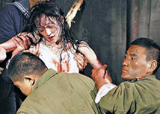 巾帼英烈王光23岁牺牲时已有身孕被日寇吊在树上削鼻剖腹