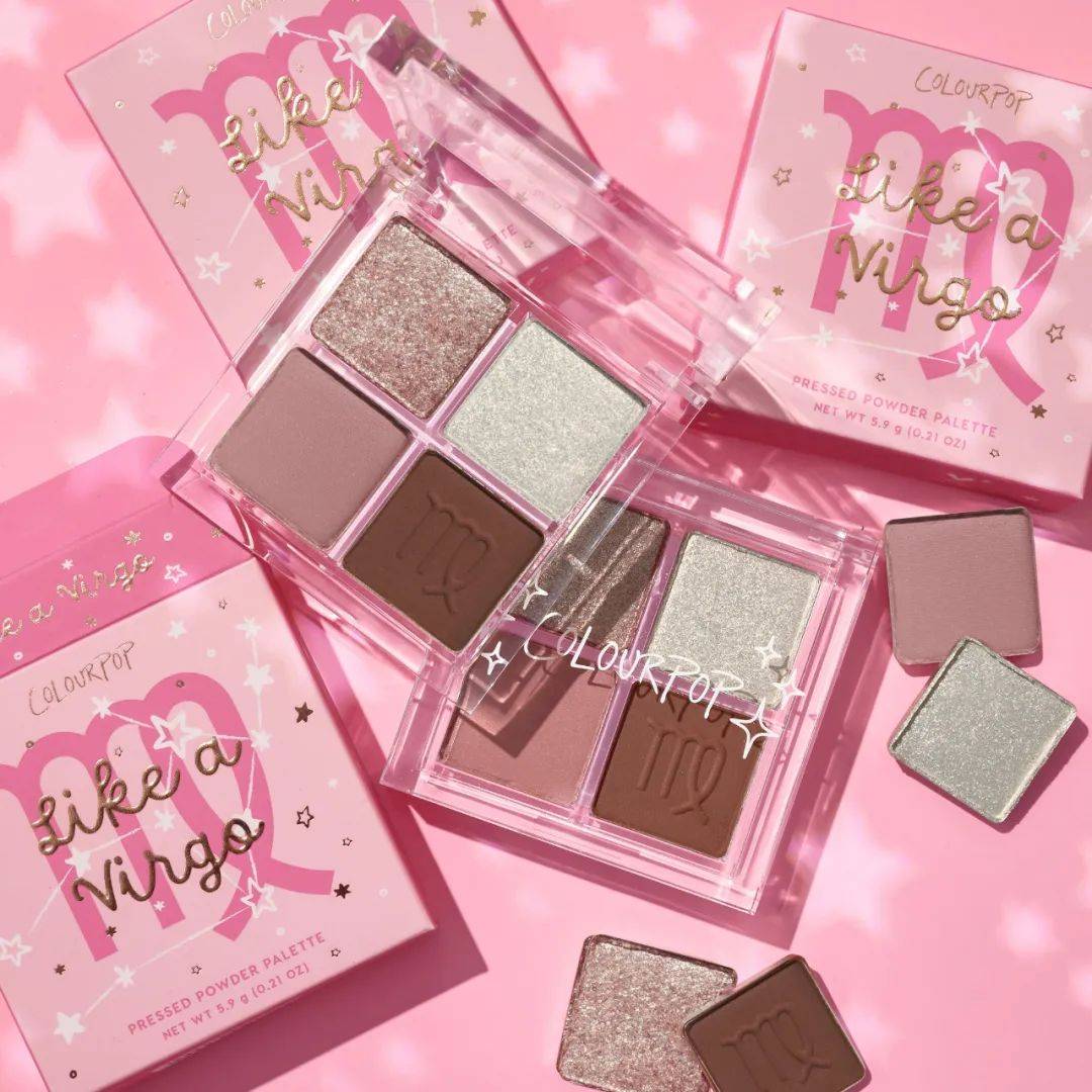 盘带|你的星座是什么色彩？colourpop星座四色眼影盘带你找到幸运专属色~