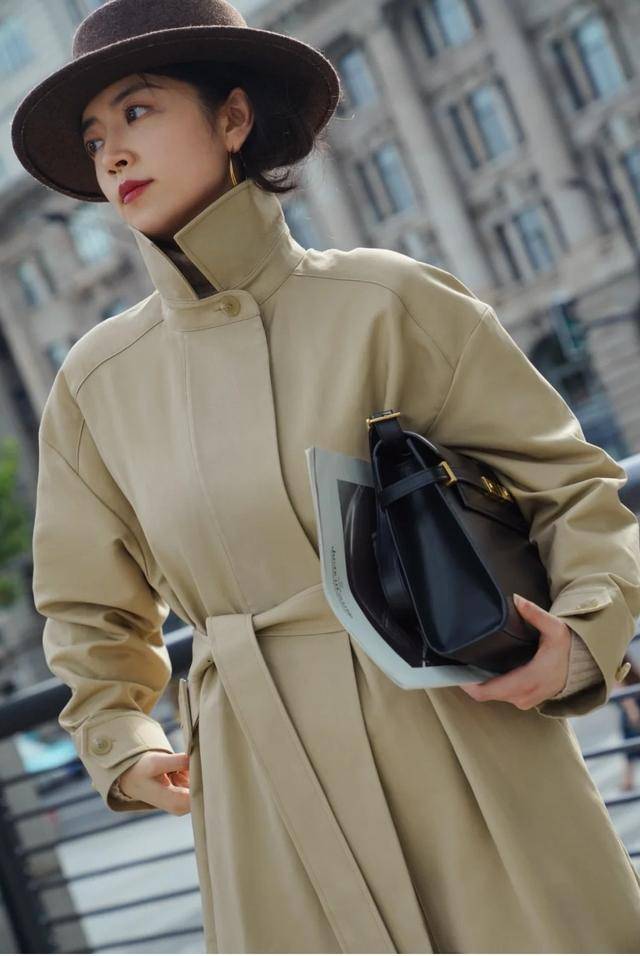 下半身|秋季穿搭少不了风衣，看三木博主这样搭配，优雅高级有气质