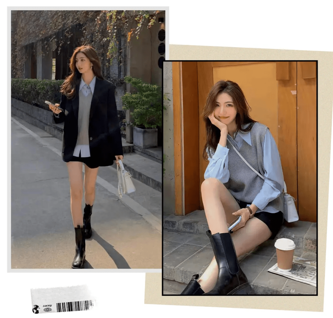 整体|秋季推荐：校园风，“下短上长”这么穿时尚又显瘦，可爱的辣妹风