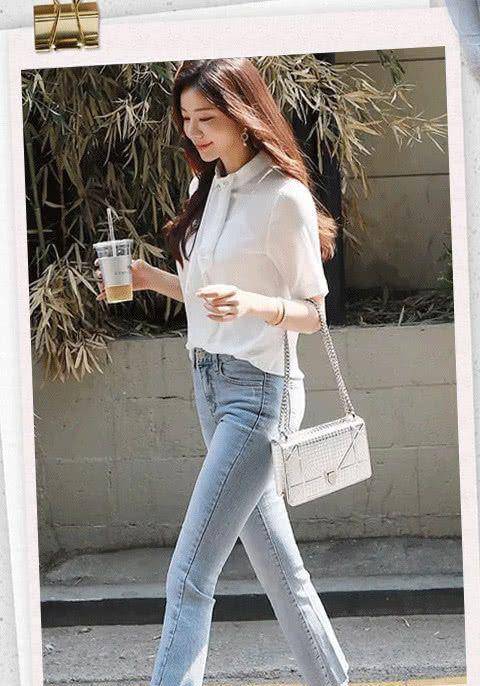 视觉|牛仔裤简直太漂亮了，轻松就穿出气质美，少妇穿出性感时尚的身材