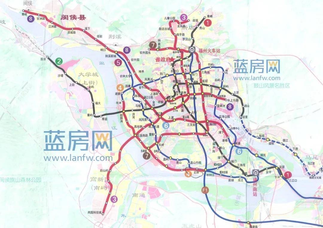 福州地鐵 積極推進 城際軌道交通及高鐵進機場建設 建成 福州至長樂