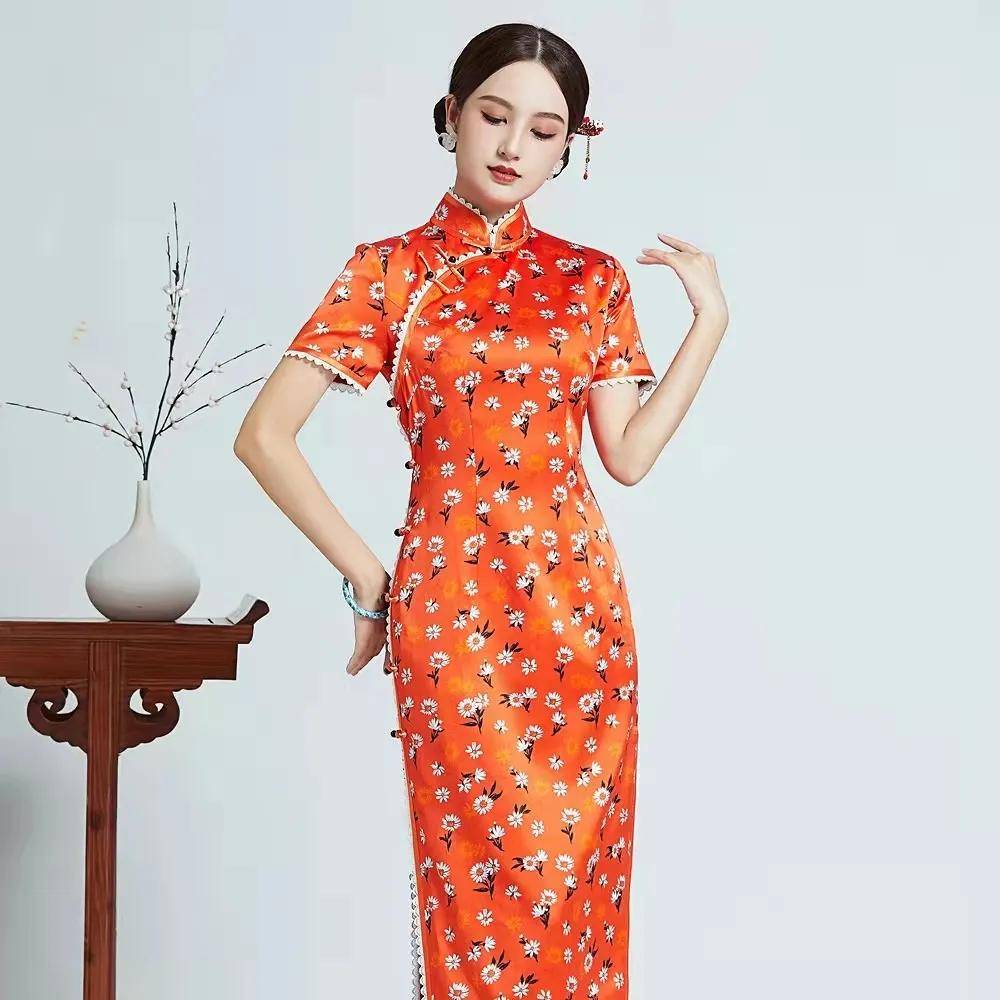 服装|宴会上的旗袍女人，优雅迷人！让你成为高端场所一道靓丽的风景线