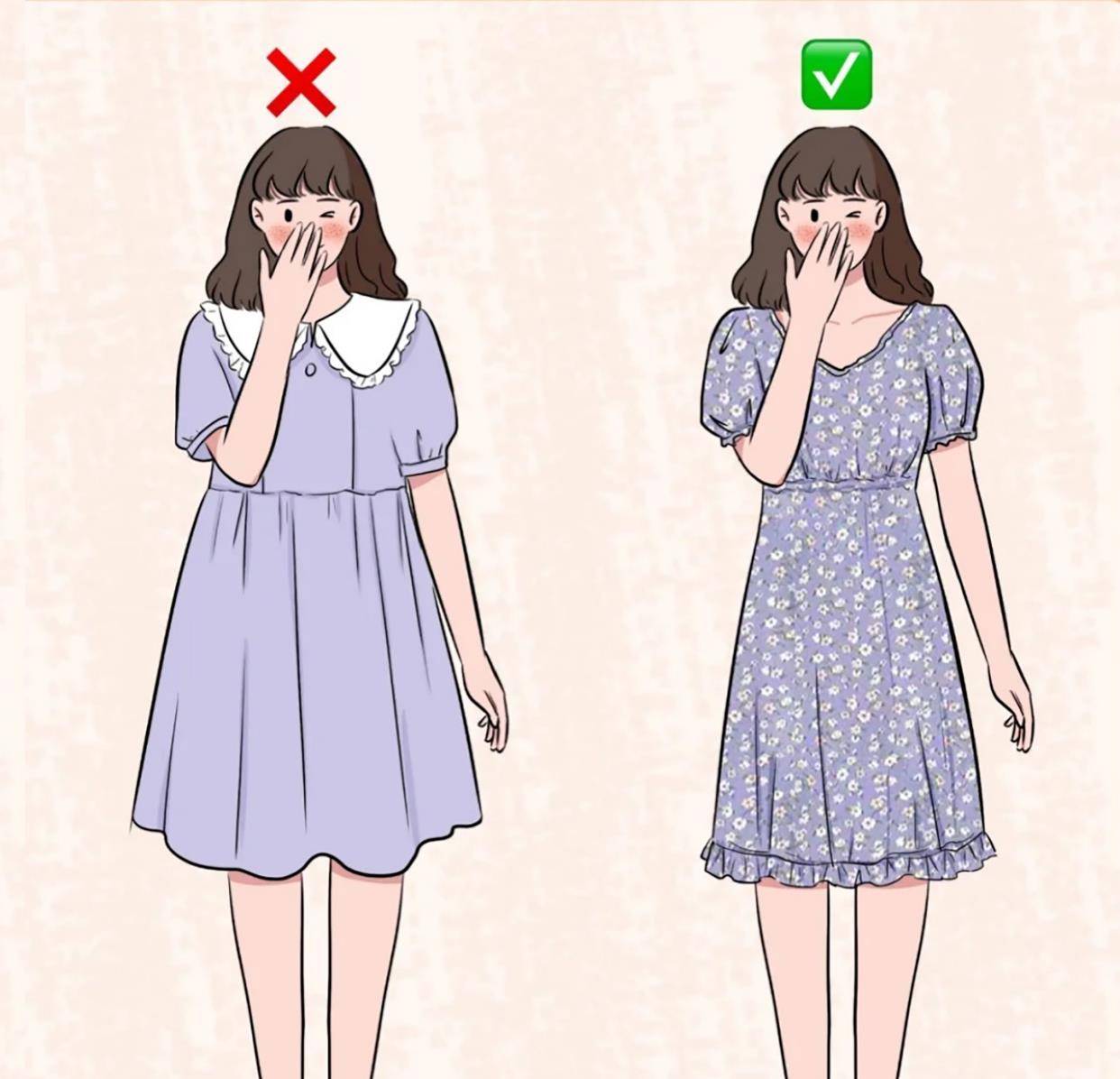 设计|小个子女生别只穿短裙，学会这8个挑选长裙的技巧，155也能显高