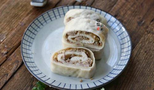 包子|面粉这做法，比包子简单，比油条健康，简单一卷，又软又香太好吃