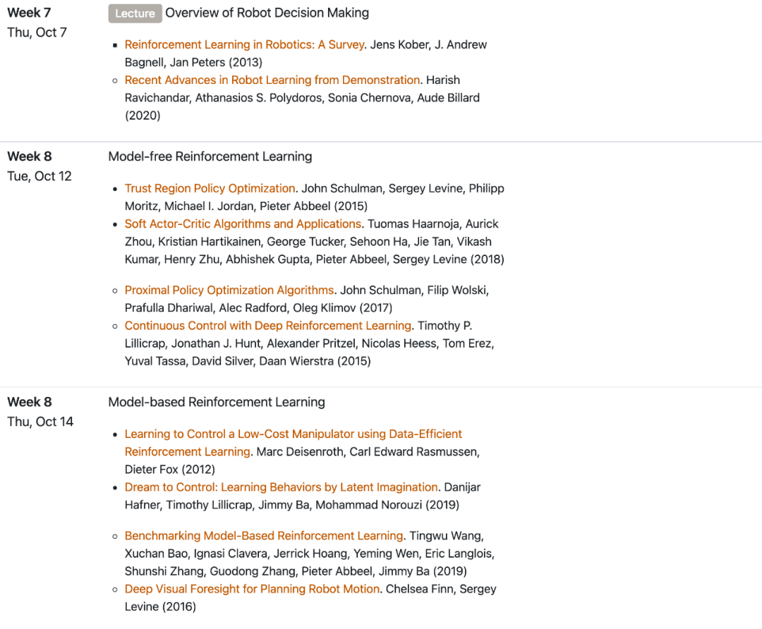 Austin|UT Austin朱玉可主讲，CS391R 2021秋季课程，专注机器人感知与决策