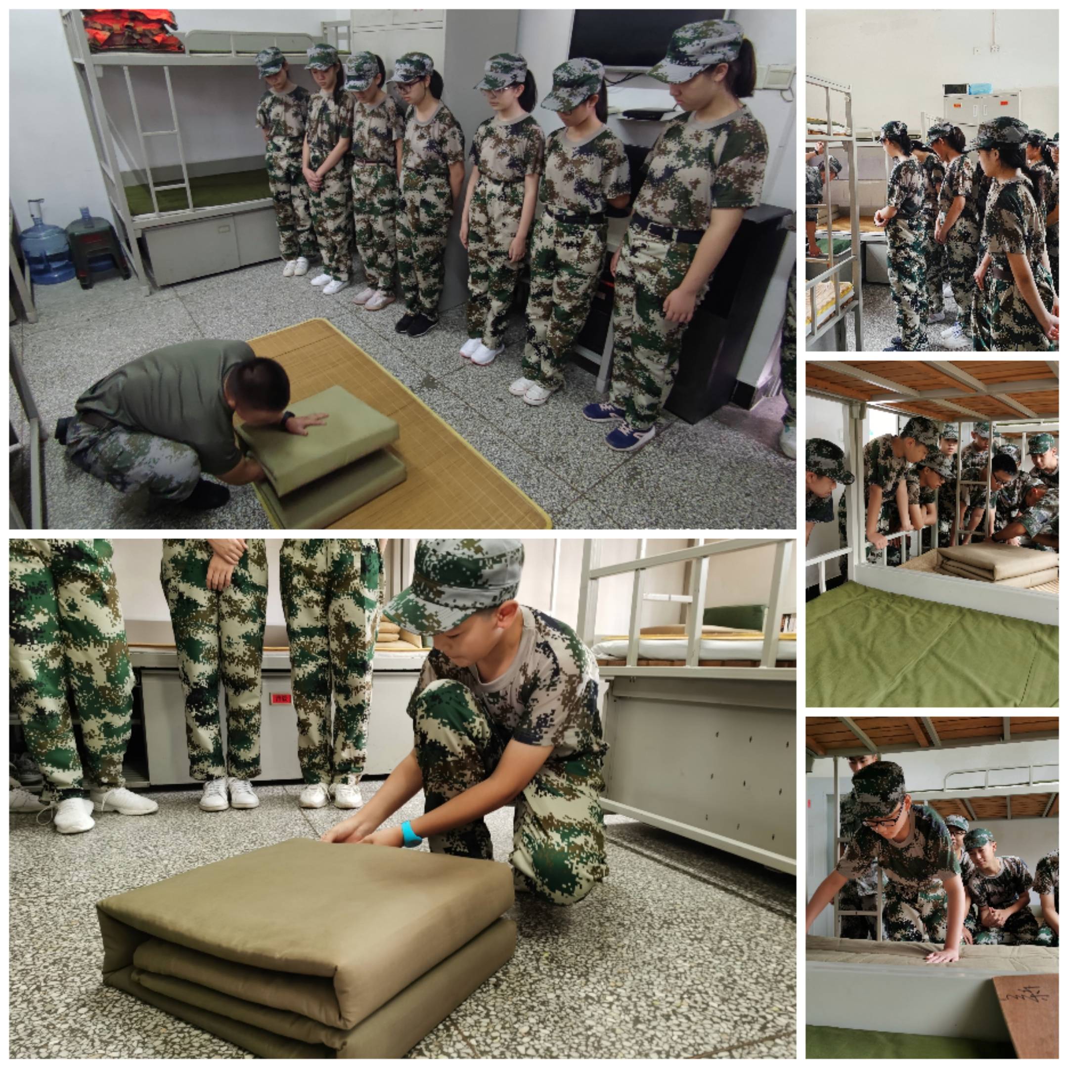 徐州市第三十六中学七年级开展新生国防教育活动