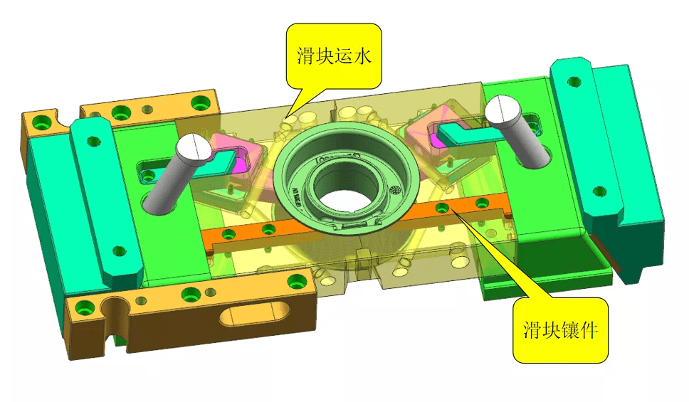 模具滑块燕尾槽设计图片