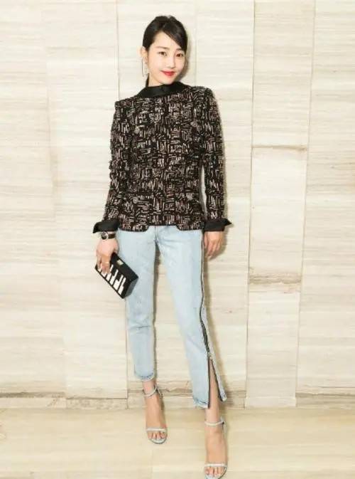 显得|白百何真会博眼球!“反穿”西装走红毯,看似奇怪,却意外时尚