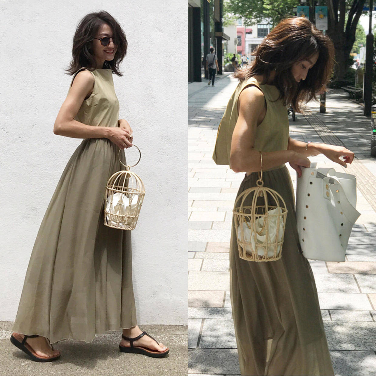 looks|早秋轻熟女怎么穿？跟着韩国博主走时尚淑女风，减龄又chic