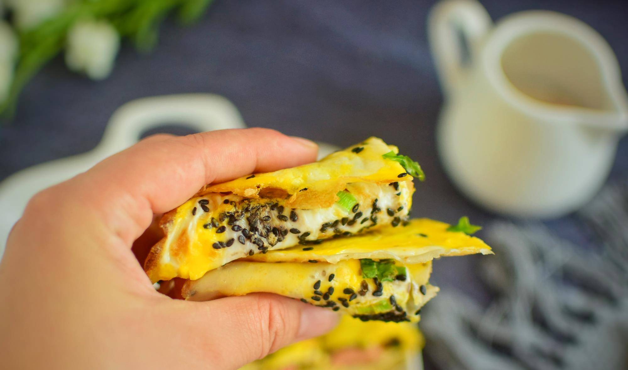 煎饼|此早餐不需一滴油，又嫩又香，比煎饼果子还香，吃一次准上瘾