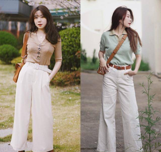 高个子|阔腿裤也不是万能的，不想“显胖显矮”，这份搭配指南请收好